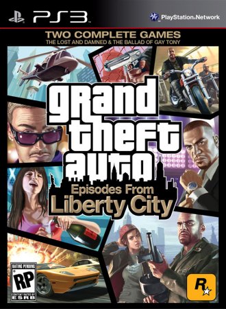 Обкладинка PS3-версії "Епізодів Міста Свободи"