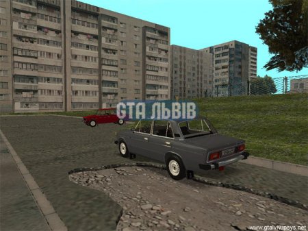 Скріншоти до першої демоверсії GTA: Львів
