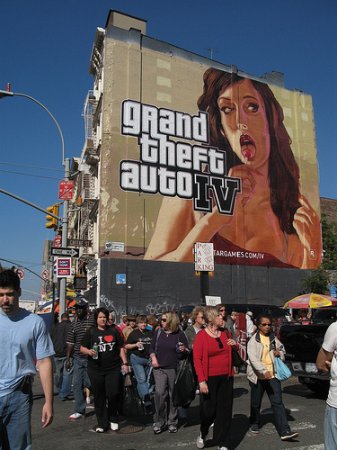 Як Rockstar рекламує GTA 4