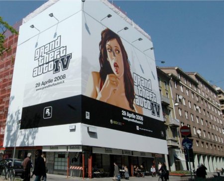 Нові рекламні плакати GTA IV у Лос-Анжелесі