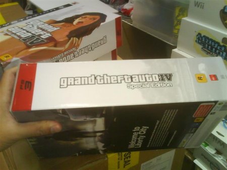 Спецвипуск GTA IV прибув до крамниць