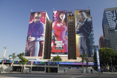 Нова реклама GTA 5 в Нью-Йорку та Лос-Анджелесі