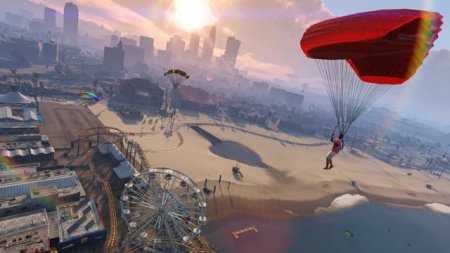GTA Online: Parachuting